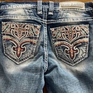 Rock Revival Easy Crop capris